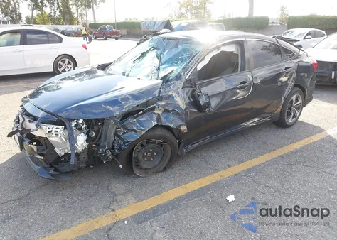 2020 Honda Civic Lx z USA, uszkodzony, nr VIN 19XFC2F66LE203799